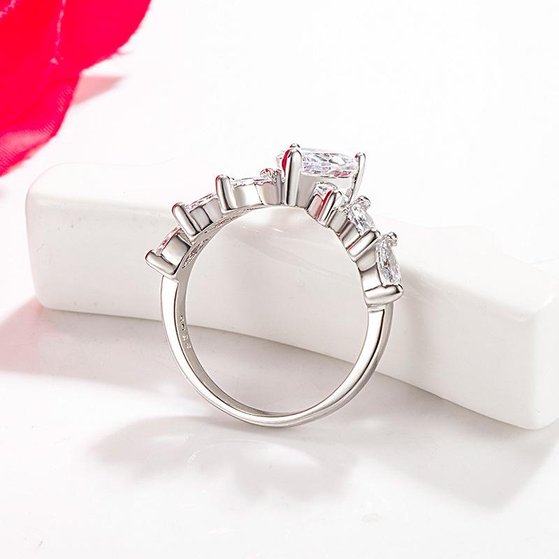 Классическое кольцо Lindon из медного сплава с цирконием, женские ювелирные изделия, свадебный подарок для вечеринки