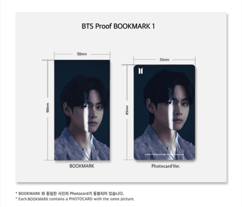 BTS 3D-фото ЛЕНТИКУЛЯРНАЯ ЗАКЛАДКА ВЕРСИЯ 1