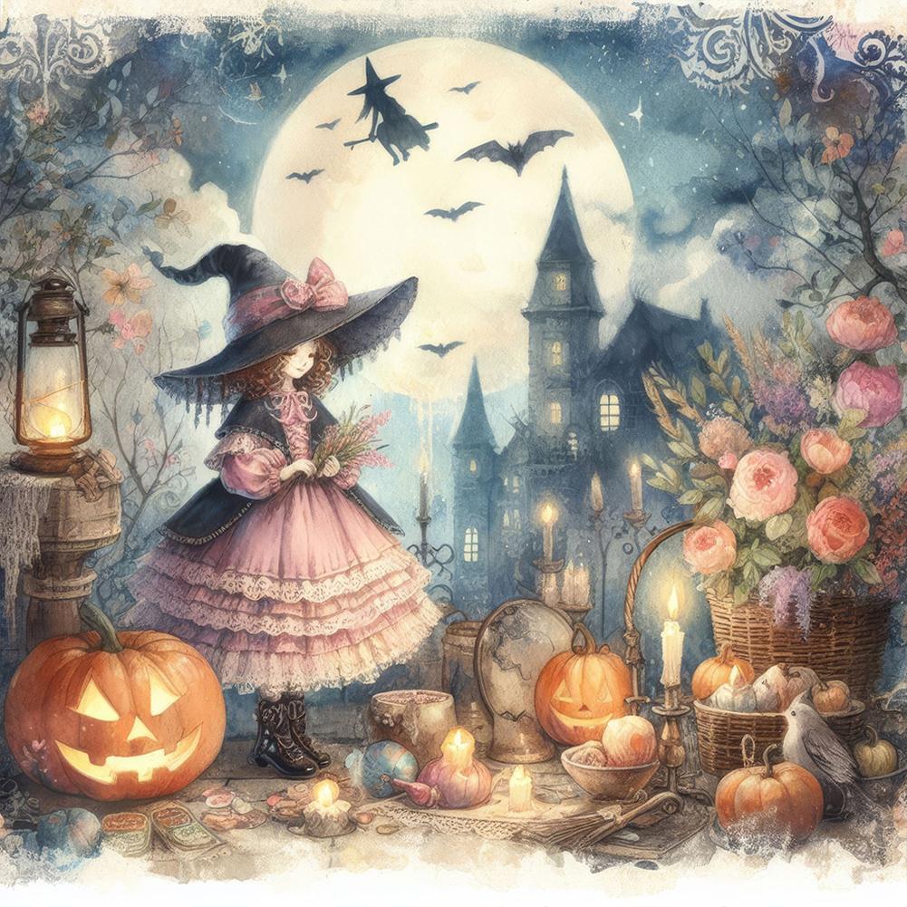 LF# 5D DIY Полный Круглый Дрель Алмазная Картина Девочка Набор Домашний Декор Искусство Ремесло