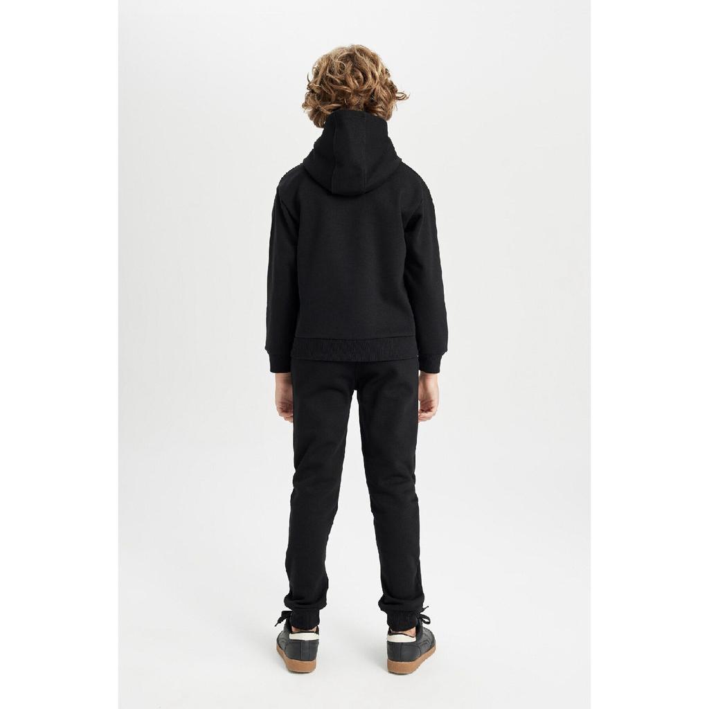 Толстовка с капюшоном для мальчика из двух частей, толстовка с завышенной талией, спортивный костюм для бега, шесть