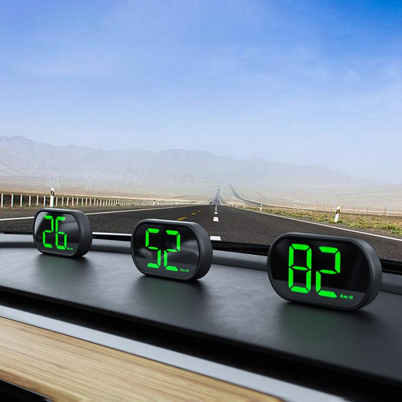 Автомобильный светодиодный цифровой спидометр Head-Up Display Универсальные приборы для измерения скорости автомобиля Спидометр HUD Помощник для безопасного вождения грузовика
