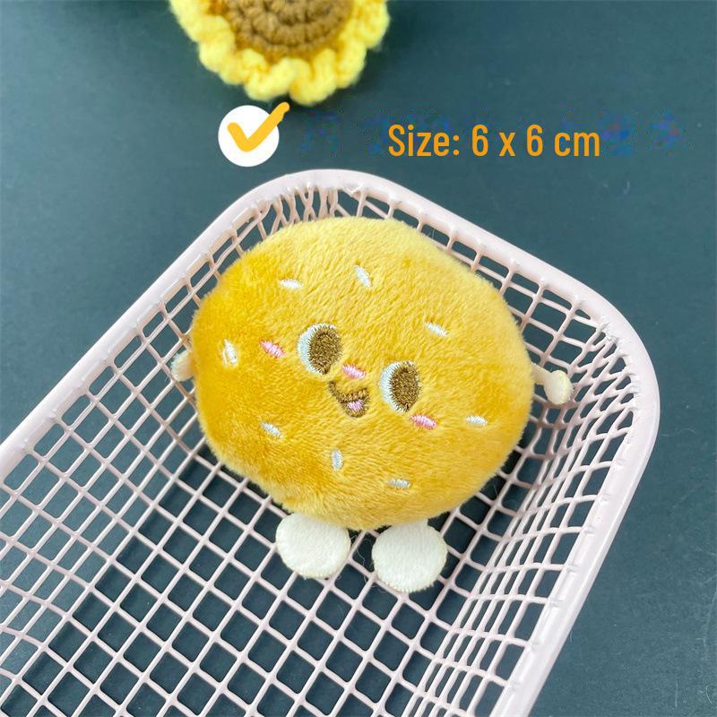 Милые мультяшные аксессуары: Гамбургер, картофель фри, куриные ножки, хлебные куклы, школьные сумки, забавные подвески, шарфы, перчатки