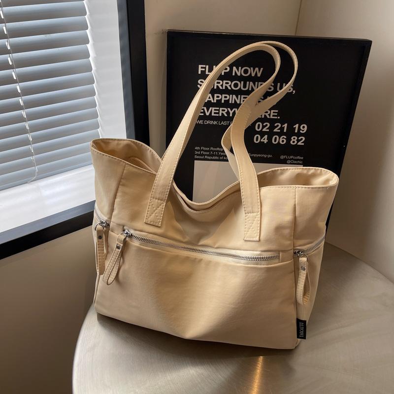 Повседневная сумка женская 2024 новая модная универсальная сумка через плечо большая вместительная сумка-тоут классная сумка для поездок на работу