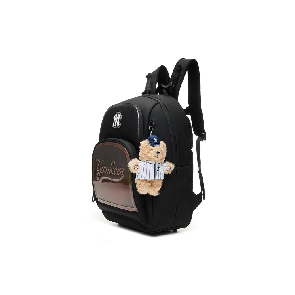 MLB New York Yankees Polyester Backpack Regular Unisex Black 7LBKBC35N-50BKS
