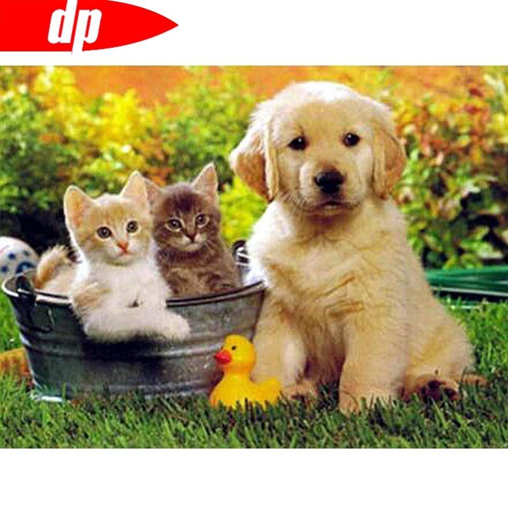 5D Алмазная вышивка Восход Пейзаж Вышивка крестиком Алмазная вышивка животное полная квадратная дрель изображение горный хрусталь домашний декор