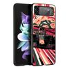 Ayrton Senna F1 Phone Case For Samsung Galaxy Z Flip 6 5 4 3 Shell For Samsung Z Flip3 Flip4 Flip5 Flip6 Black Hard PC Cover