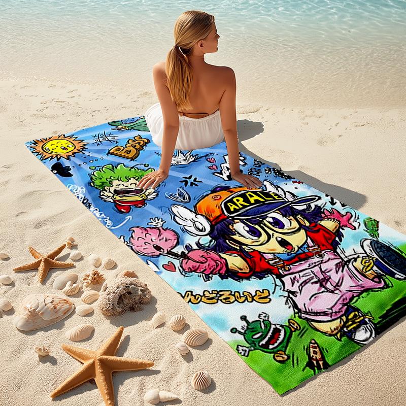 1pc Superhero Adventure Microfiber Beach Towels Quick Dry Towel Sand Beach Towels Pool for Travel Swim Pool. S072101185