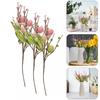 3Pcs Artificial Easter Flower Egg Berry Cuttings Fake Picks Home Decor