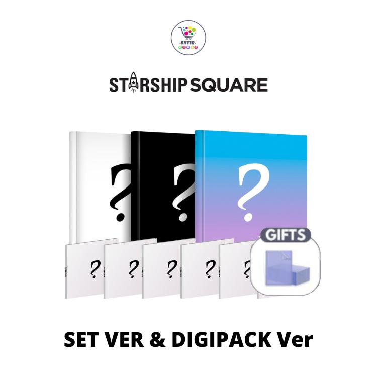 НАБОР STARSHIP SQUARE POB VER 3ea DIGIPACK VER 6ea IVE 2nd EP IVE SWITCH