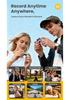New Mini Flip Screen HD Thumb Camera for Photo & Video Recording - G62 Keychain Gift
