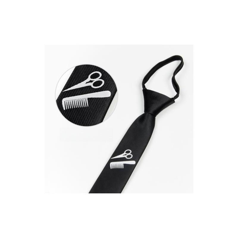 Вышитый галстук с тигром для детей из полосатой шерсти для школы или повседневной носки