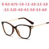 New Sexy Cat Eye Myopia Glasses Women Transparent Eyewear Brand Designer Vintage Clear Eyeglass Optical Frame Graduation Glasses