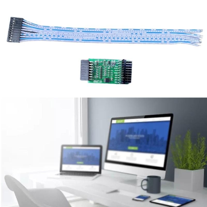 XGecu EMMC-ISP VER1.00 Специальный адаптер для T48 (TL866-3G) Программатор для внутрисхемного программирования микросхем EMMC