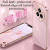 XINLI For Realme 14 Pro+ 5G Case TPU Phone Cover with Electroplating Frame