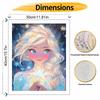 Disney Frozen Elsa oil painting painting art handmade diy painting home decoration gift