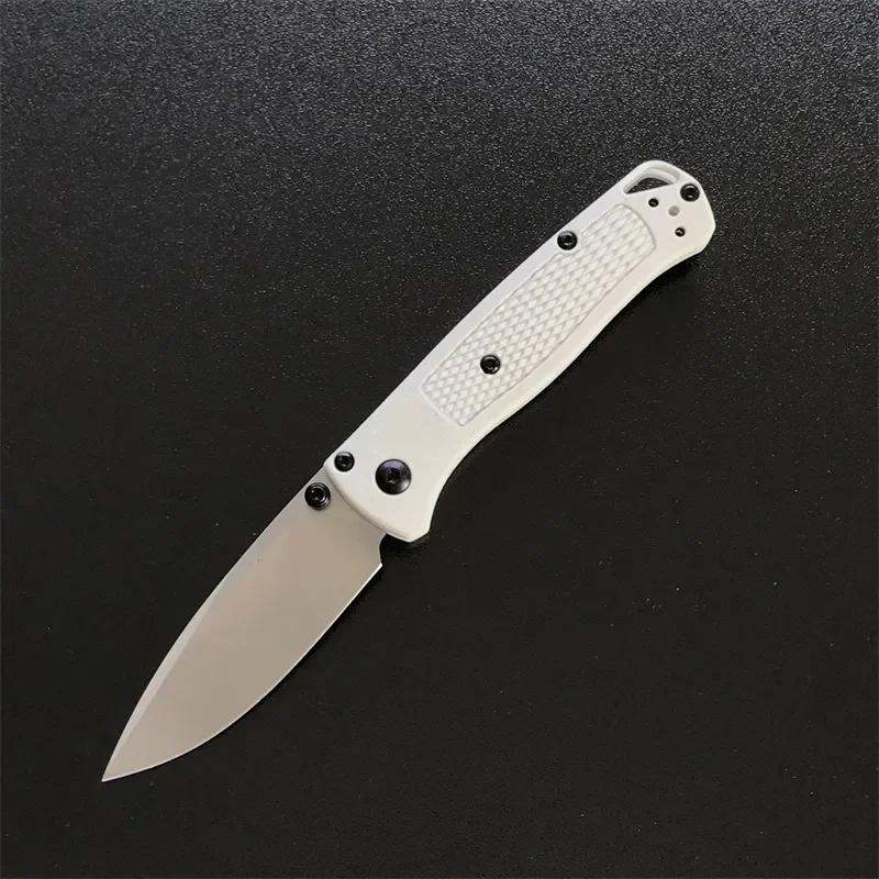 Карманные ножи BM 533 Mini Bugout Складной нож Рукоятка из нейлонового волокна Кухонные ножи Универсальный Тесак для мяса Острый нож для фруктов EDC Инструмент