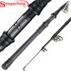 Удочка 24 тонны, легкая телескопическая удочка из углеродного волокна с направляющими кольцами из нержавеющей стали
