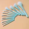 Foundation Brush Loose Powder Brush Eye Shadow Brush Makeup Brush 12 Tiffany Blue Makeup Set Brush Set Fairy Style Beauty Tool Brush