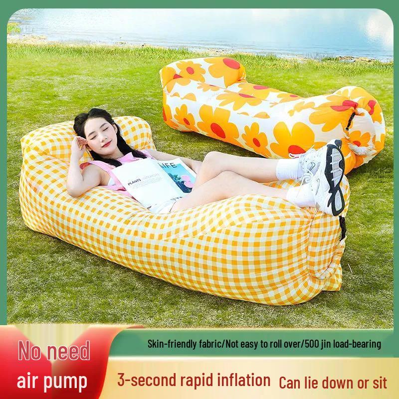 Portable Outdoor Inflatable Sofa with Pillow