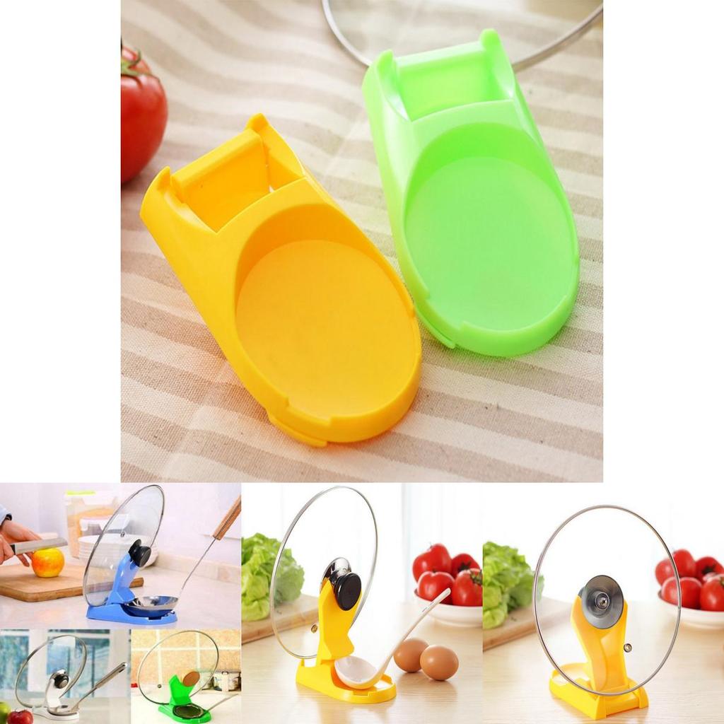 Sleek Plastic Kitchen Pan Pot Cover Holder With Multifunctional Use And Classic Design