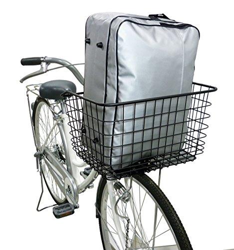 Капитан Олень (КАПИТАН ОЛЕНЬ) Проволочная корзина для переднего использования, квадратная, большая, черная, Y-5247