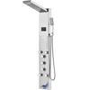 Shower Panel Tower System 6 Modes Hydroelectricity LED Stainless Steel