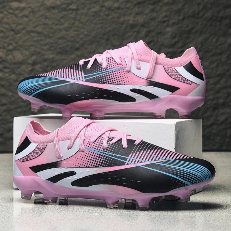 Детские футбольные бутсы Профессиональные футбольные бутсы для мужчин Легкие носки Уличные Нескользящие футбольные шипы Оригинальные кроссовки