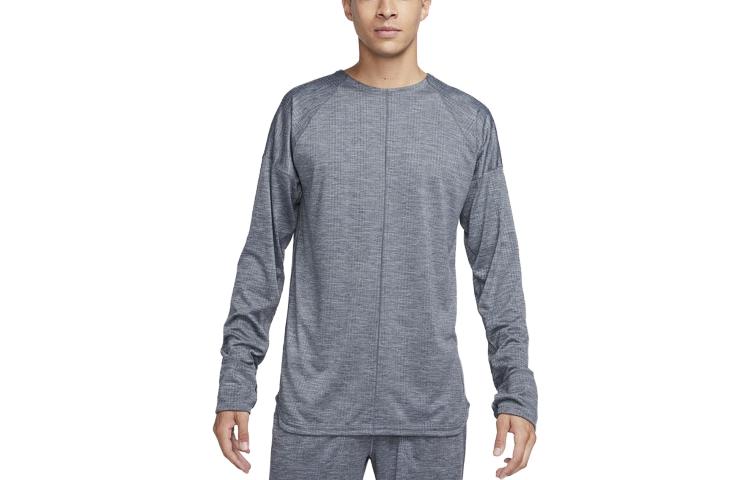 Nike Мужской топ с круглым вырезом Nike Dri-FIT для йоги FB7775-065