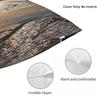 Rocky Bay Beach Sunset Square Pillowcase Polyester Linen Velvet Pattern Decor Throw Pillow Case Sofa Seater Cushion Cover 45X45