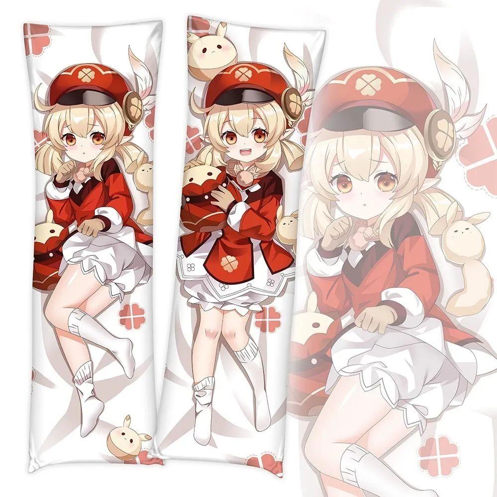 Чехол для подушки Game Genshin Impact Keqing Dakimakura Zhongli, костюм для тела, подушка, двусторонняя наволочка
