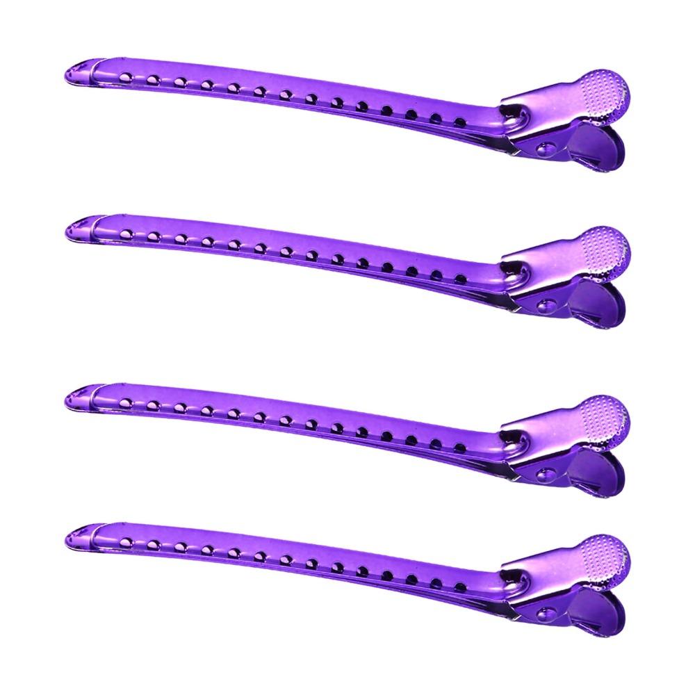 12PCS Steel Salon Hair Clip Fashion Sectioning Clip Home Use Duck Bill Clips Salon