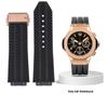 Ремешок для HUBLOT BIG BANG Силиконовый 25*19 мм Водонепроницаемый и влагостойкий Ремешок для часов Высококачественный Резиновый Браслет наручный