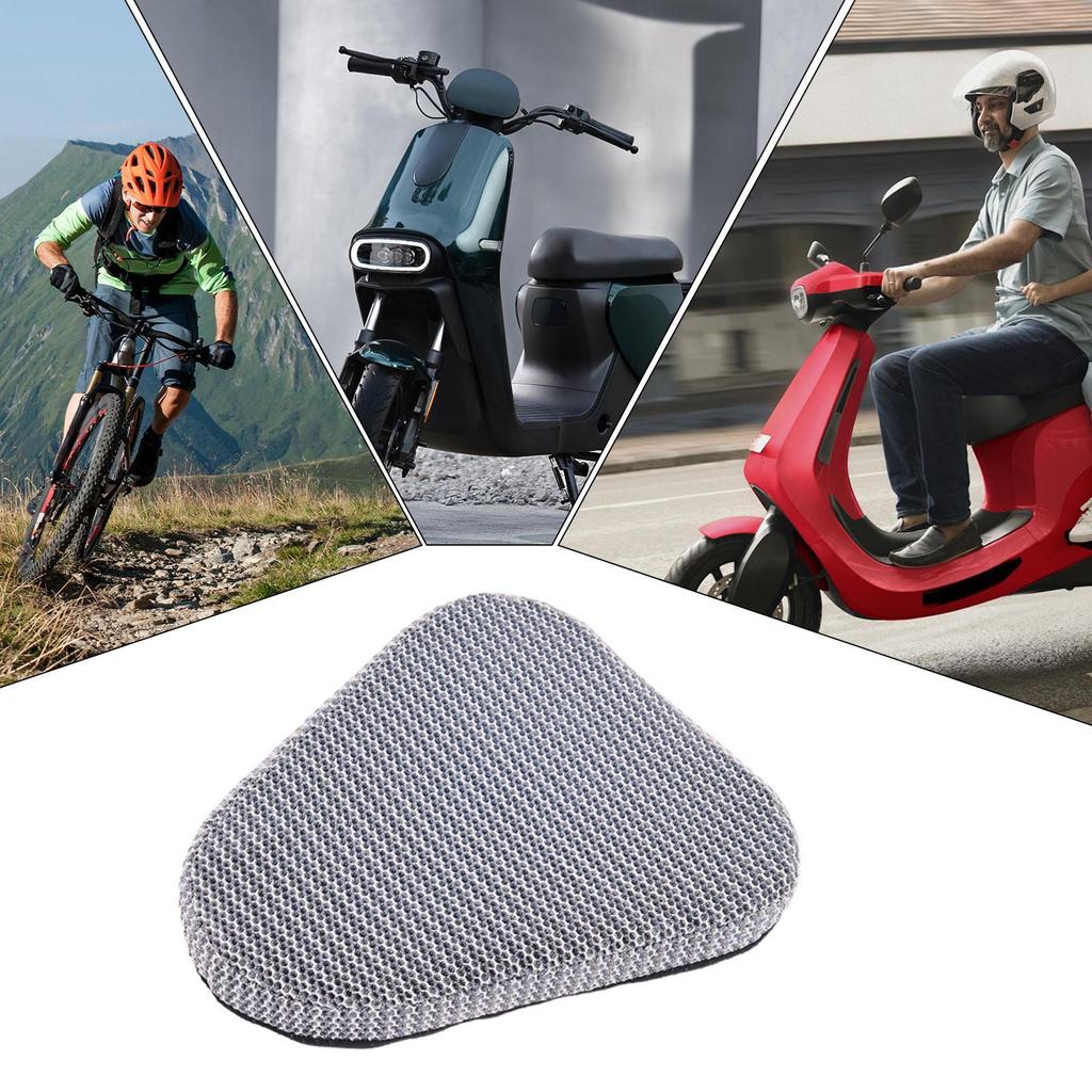 Motorcycle Seat Cushion Motorcycle Shock Absorption Seat Cushion Comfortable Shock-Absorbing Butt Support UV Protection Electric