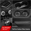 Центральный механизм управления из углеродного волокна, наклейки на внутреннюю отделку, украшения для стайлинга автомобилей, автомобильные аксессуары для Jeep Wrangler