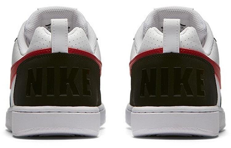 Nike Кроссовки Court Borough Low Белый Черный Красный 838937-102