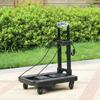50kg Folding Hand Cart, Adjustable 5-Level Handle, Portable Retractable Cargo Cart for Shopping/Household/Goods Transport