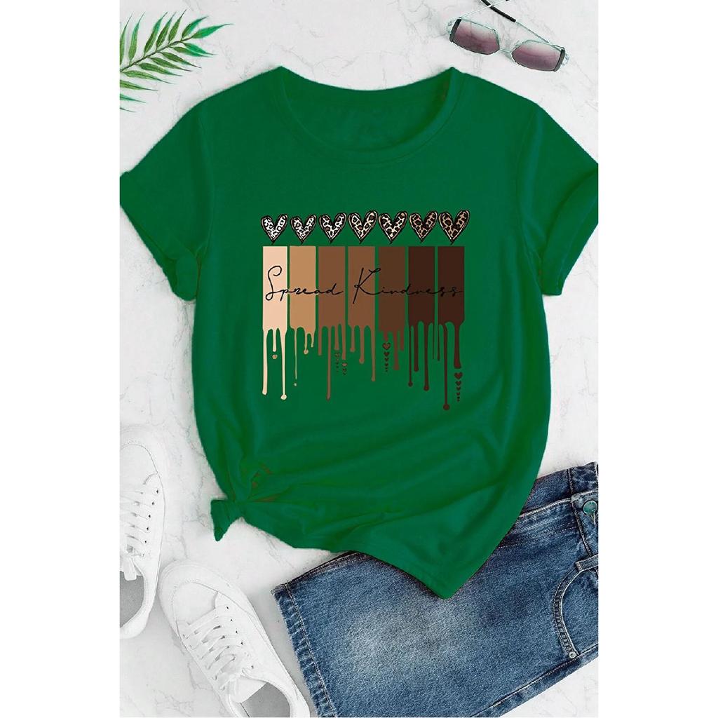 Футболка оверсайз с леопардовым принтом унисекс