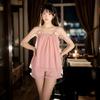 Fairy Sweet Pure Desire Camisole Shorts Pajama Set - Japanese Style Sleeveless Nightgown