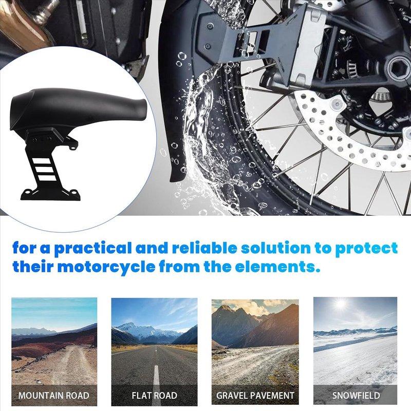 DTC2 Motorcycle Accessories Front Wheel Fender Extender for BMW R1300GS R 1300 GS 2024 ABS Hugger Splash Mudguard Guard