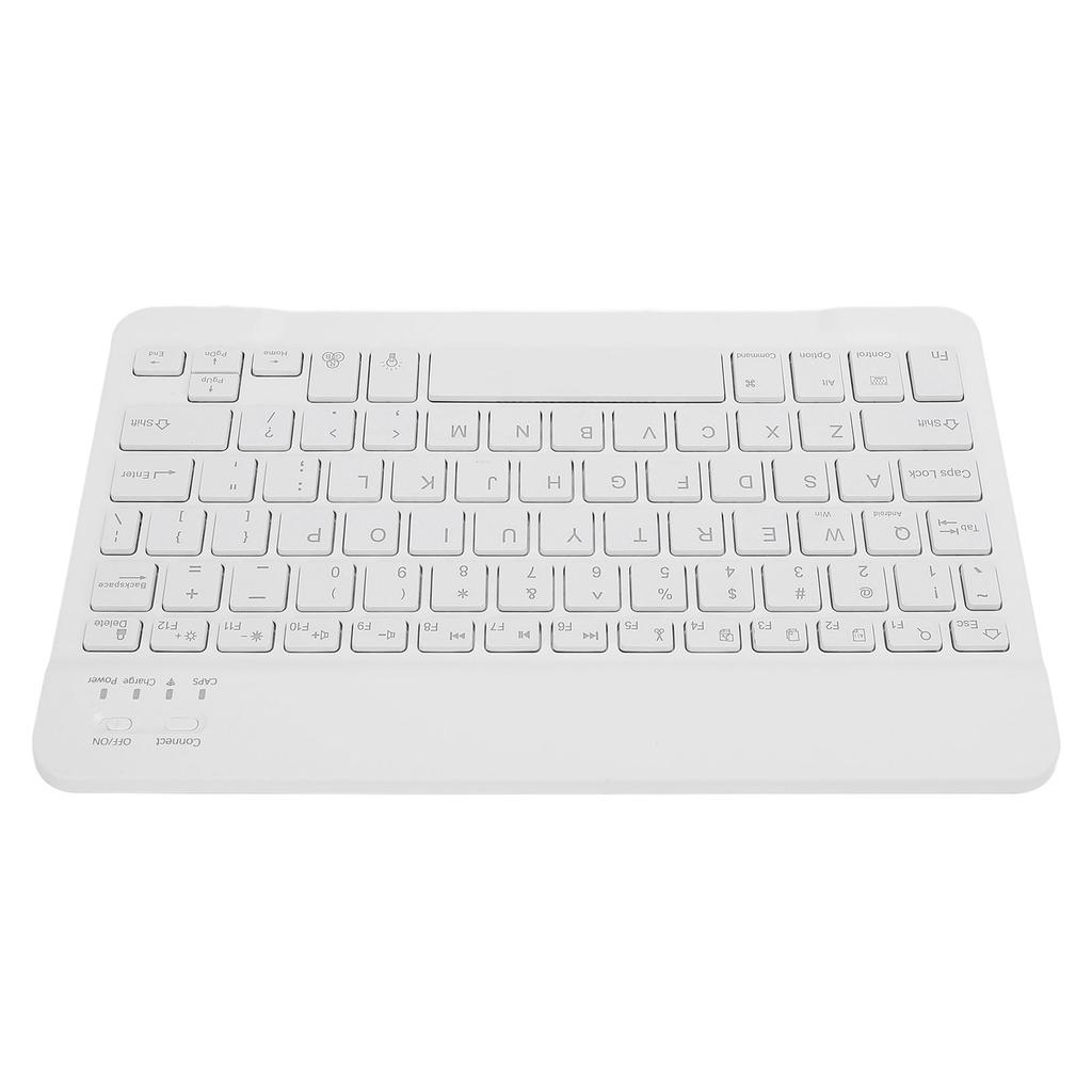 Портативная клавиатура Bluetooth беспроводная перезаряжаемая с RGB-подсветкой 10-дюймовая ультратонкая эргономичная клавиатура