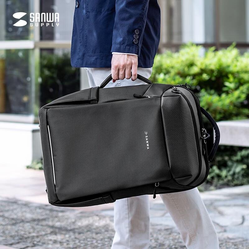 Sanwa BAG-BPC5BK Бизнес-рюкзак для ноутбука с USB-портом