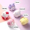 @Kuromi Hello Kitty Таблетки от стресса Сквиши Аниме Мультфильм Бесплатные Вещи для Мальчиков Девочек Детей Карманный Толкалка Сжималка Игрушки-Антистресс Подарок