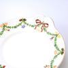 ROYAL COPENHAGEN Блюдо для рождественского торта Star Fluted, глубокая тарелка, 28 см x 25 см, 2503422 [Параллельный импорт]