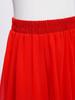 Girls 360 Degrees Double Layer Dance Wear High Waist Elastic Waistband Practice Skirt