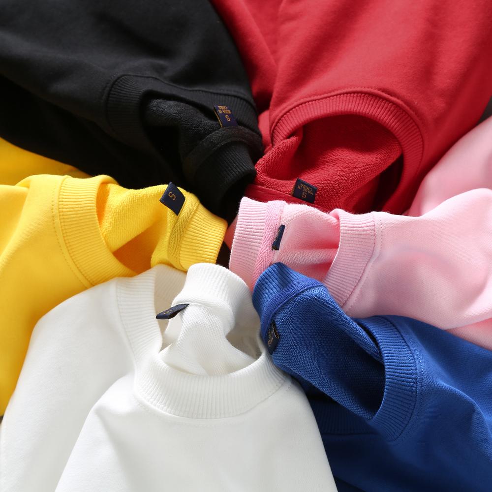 Zirunking 2021 весна-зима, новые толстовки унисекс с текстурой, трикотаж из 100% хлопка, базовый свитер для бега с круглым вырезом, толстовка больших размеров MQW