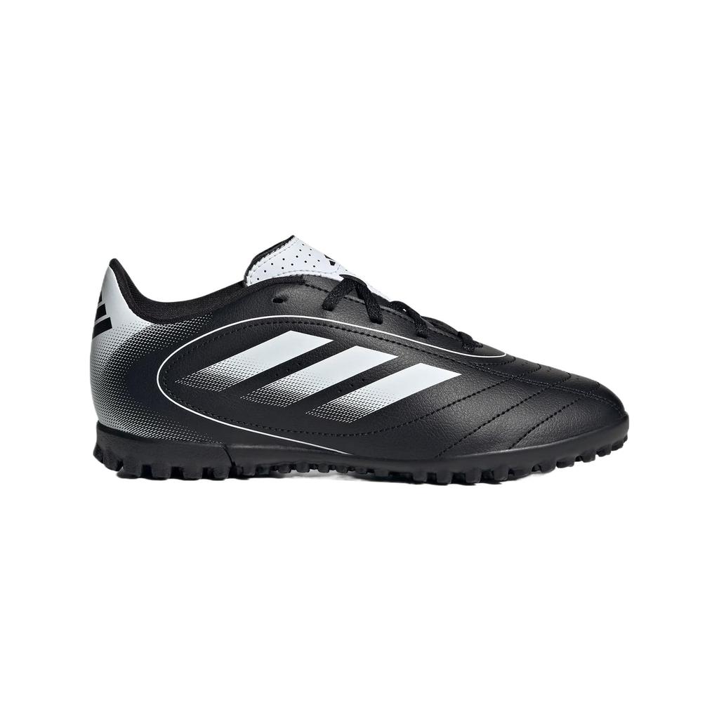 Adidas Goletto 9 Synthetic Leather Comfortable Fit Durable Low Top Soccer Shoes Kids Soccer Shoes Black White IH0101