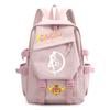 Sailor Moon Anime Print Backpack Teens Students Travel Lightweight Nylon School Bag With Padded Straps