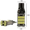 1 шт. T16 T15 45SMD 921 912 W16W Светодиодные лампы Canbus без ошибок Задний ход 1100 люмен 4014 KTY