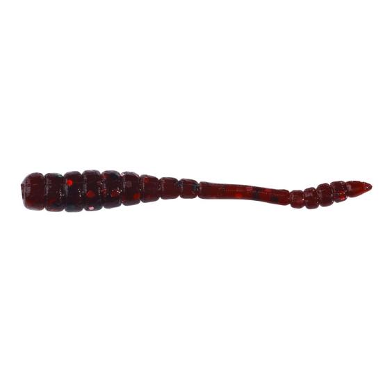 50Pcs/Set 4CM/0.4G Soft Worm Lure Realistic Bionic Spiral Maggot Artificial Colorful Worm Bait Freshwater Saltwater