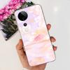 Flower Butterfly Women Fashion Back Cover For Vivo S19 Pro 5G V2362A Phone Funda Transparent Soft TPU Slim Silicone Bumper Etui